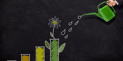 investment, growth, watering